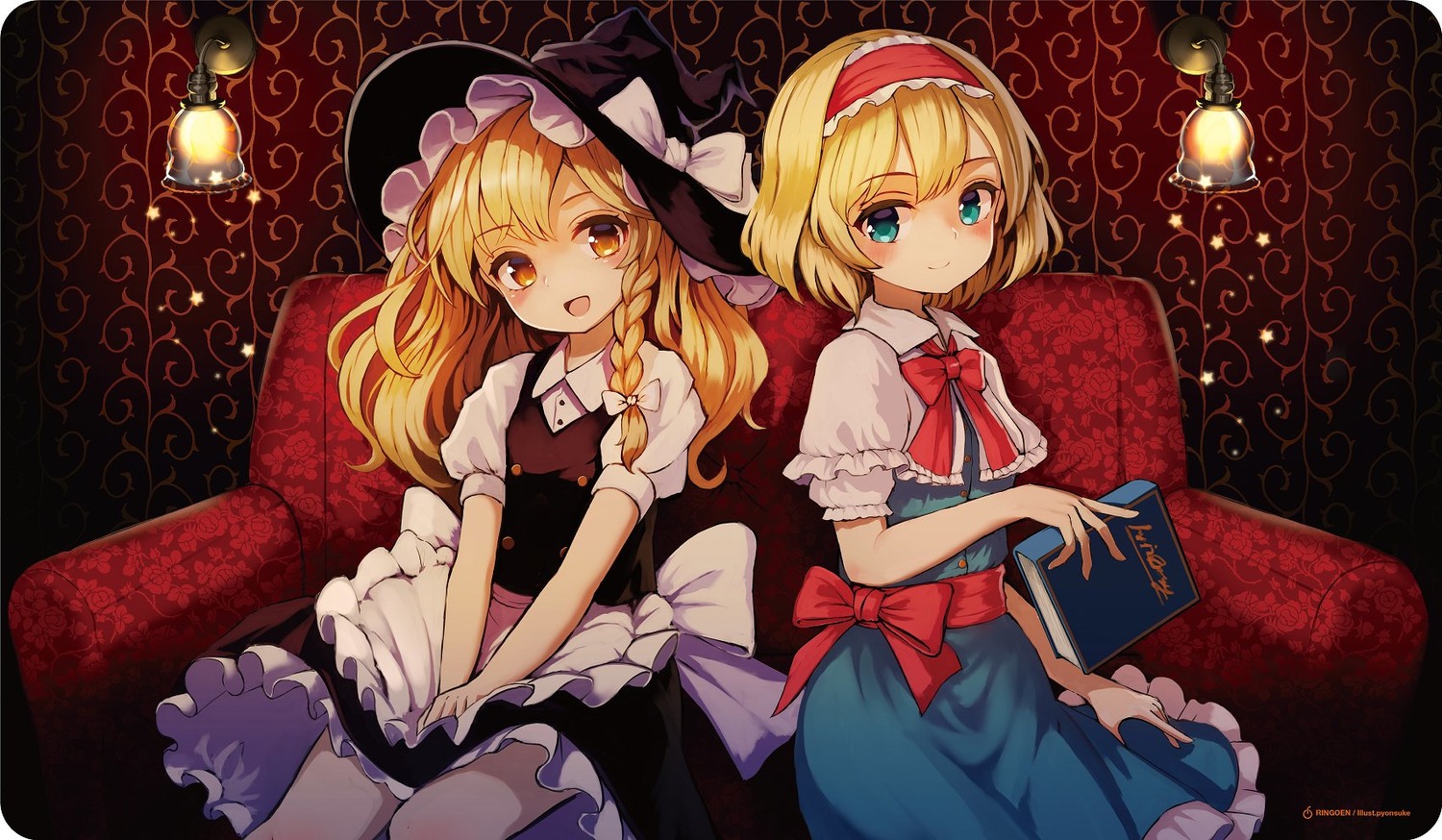 yande.re 424484 sample alice_margatroid dress kirisame_marisa pyonsuke0141 touho.jpg