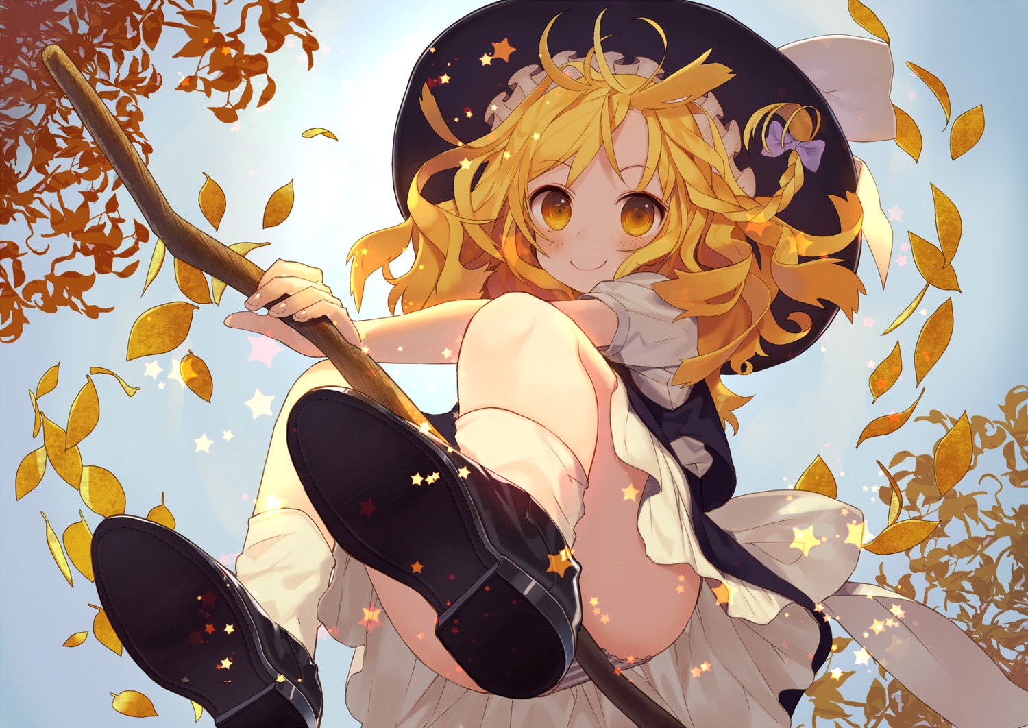 yande.re 333114 sample kirisame_marisa misoni_comi pantsu shimapan touhou witch.jpg