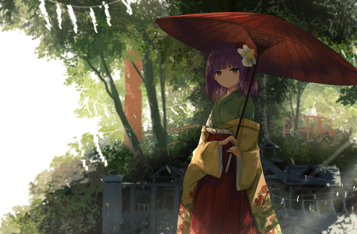 yande.re 416987 sample hieda_no_akyuu japanese_clothes thkani touhou umbrella.jpg