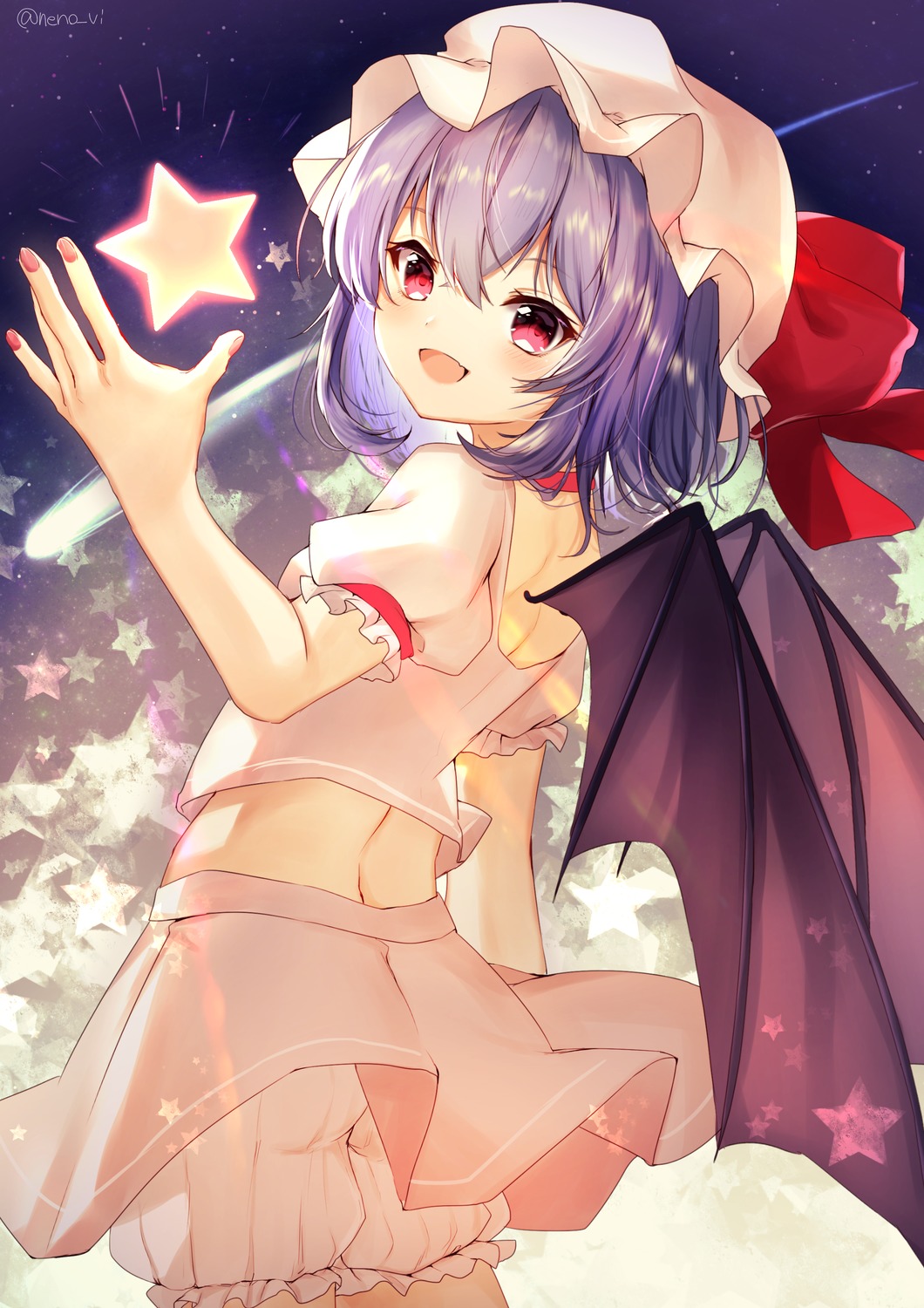 yande.re 436551 sample bloomers neno_(nenorium) remilia_scarlet touhou wings.jpg