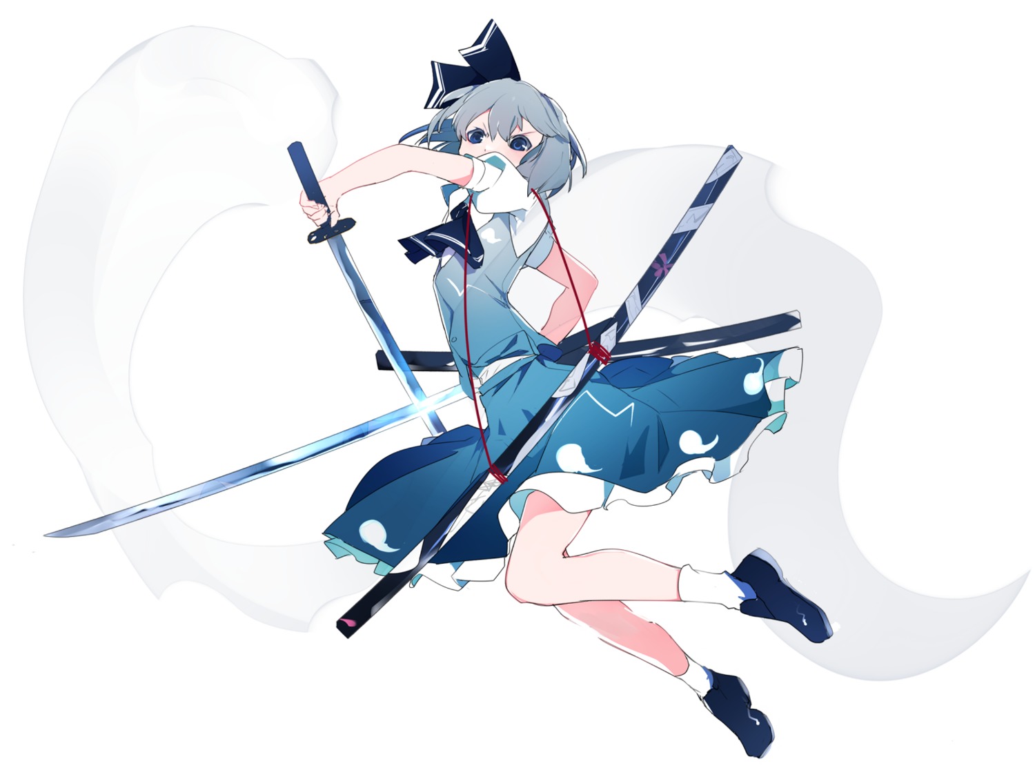 yande.re 447293 sample ikurauni konpaku_youmu sword touhou.jpg