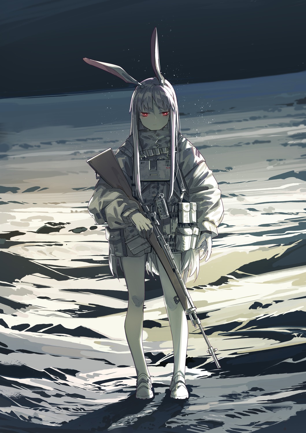 yande.re 453794 sample animal_ears azling bunny_ears gun reisen_udongein_inaba touhou.jpg