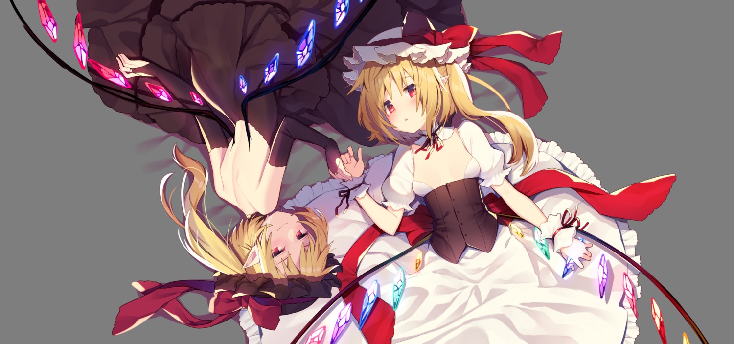 yande.re 501329 sample dress flandre_scarlet no_bra pointy_ears touhou transpare.jpg